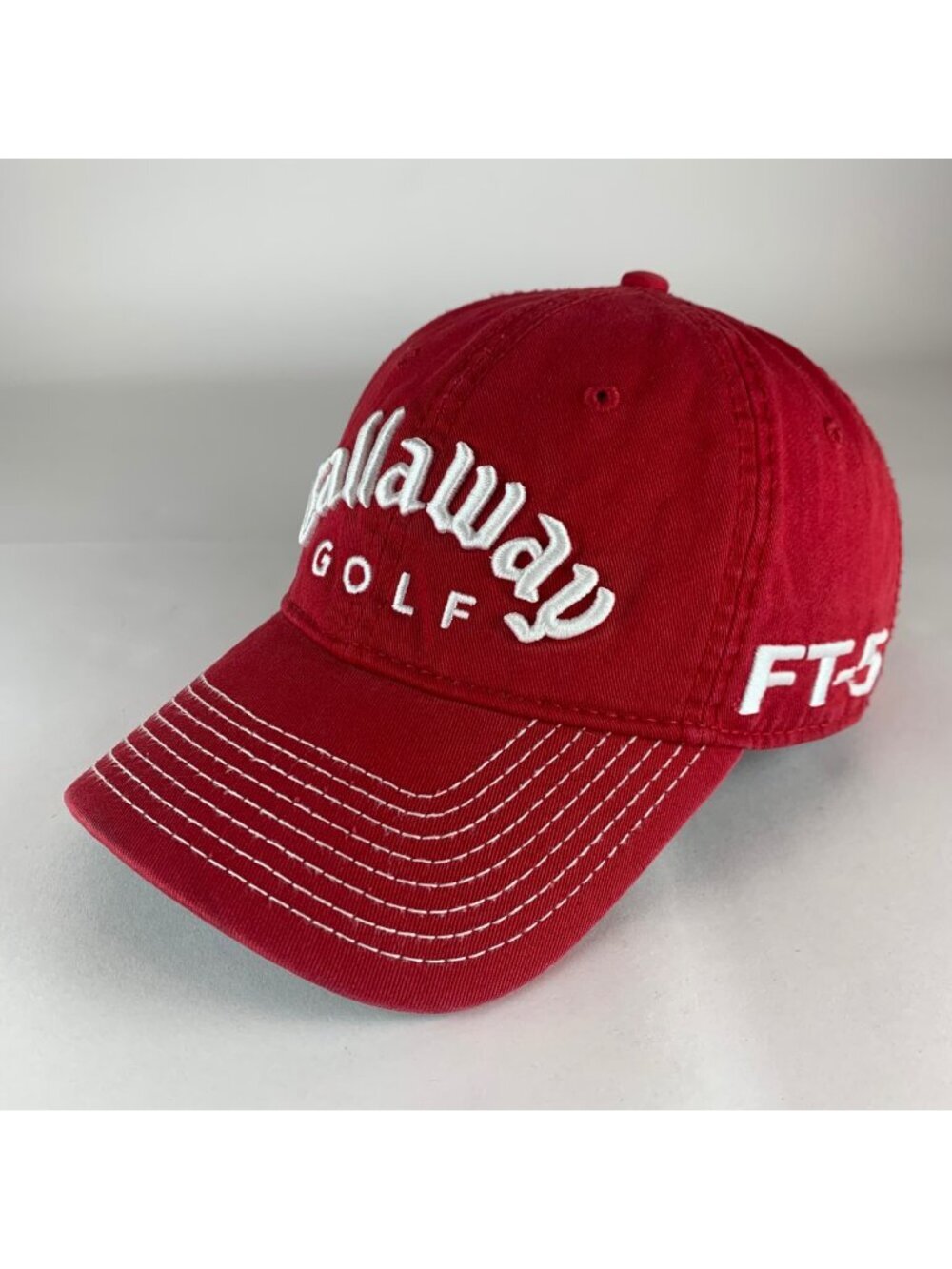 Callaway Golf Unisex Red FT-5 HX Tour New Era Relaxed Fit Strapback Hat